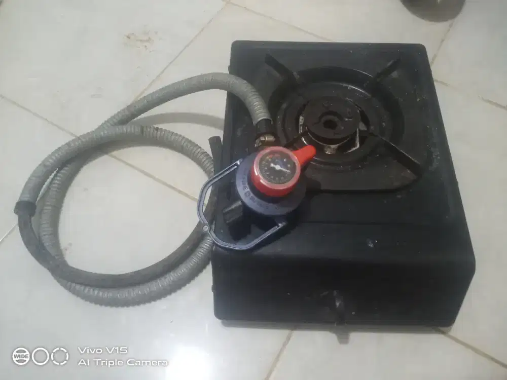 Dijual Kompor Miyako 1 Tungku + Selang Regulator doublelock kunci