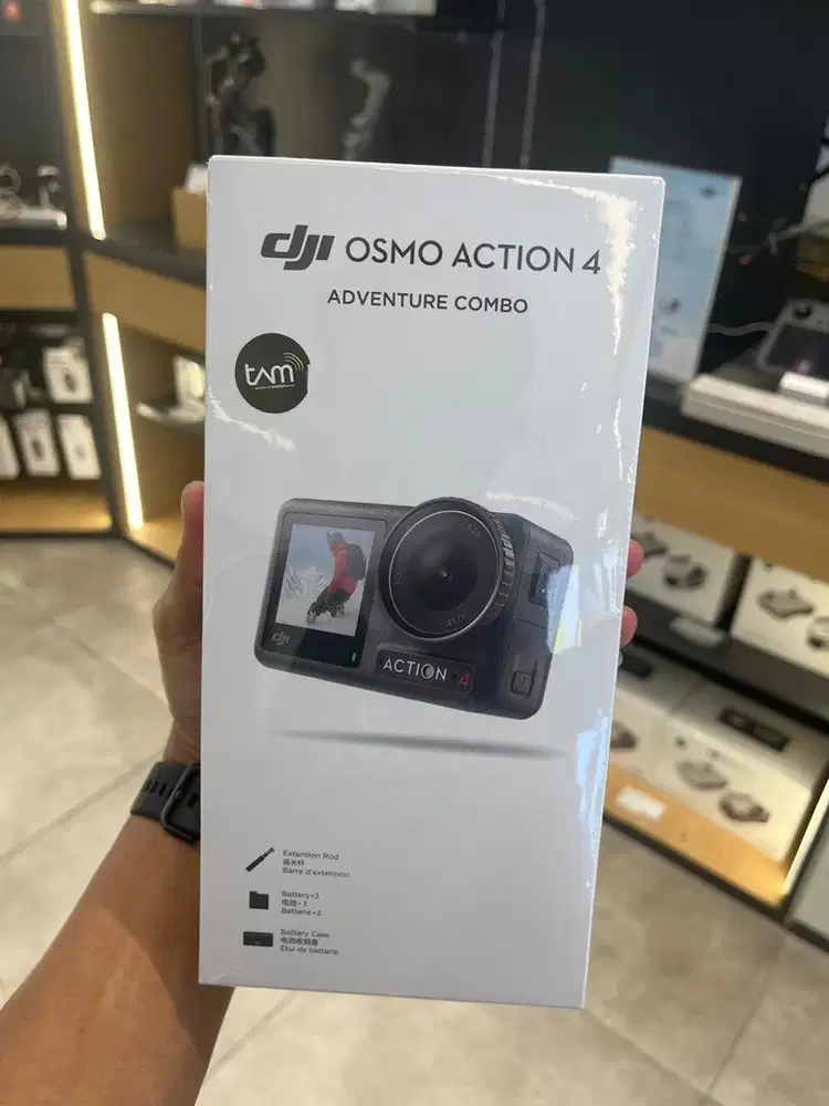 FLASH SALE !! DJI ACTION 4 ADVENTURE COMBO NEW SEGEL RESMI OFFICIAL