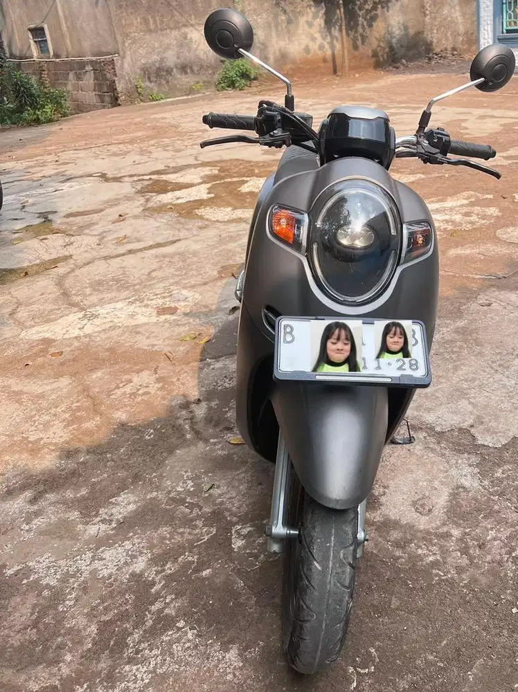 Honda scoopy 2018, standart mesin alus