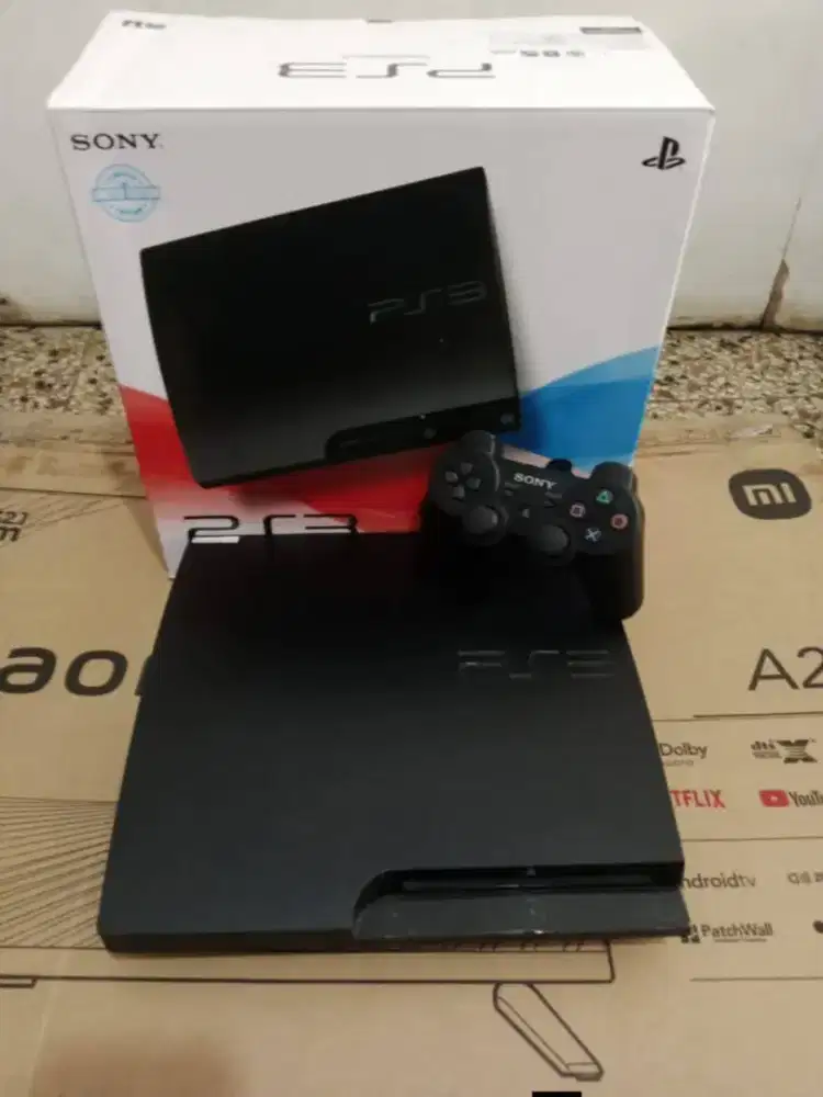 PS3 Slim 500GB Murah Fullgame Superslim Hardisk 30 Bekas 25 Second