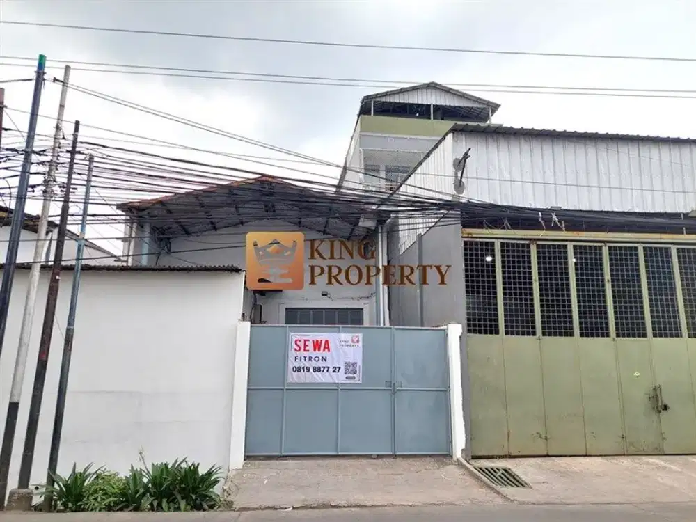 Dijual Gudang Strategis di Pinggir Jalan Utama Kapuk Raya Luas Tanah 605M2 Jalur Akses Muat Kontainer Siap Pakai keperluan Oprasional Area Kapuk Kamal