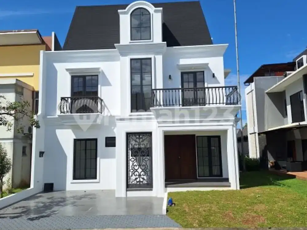 Dijual Rumah Baru Bergaya Modern Classic di The Icon - BSD