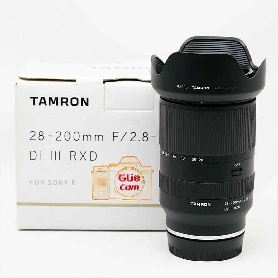 Tamron 28-200mm f2.8-5.6 Di III RXD Lens for Sony E