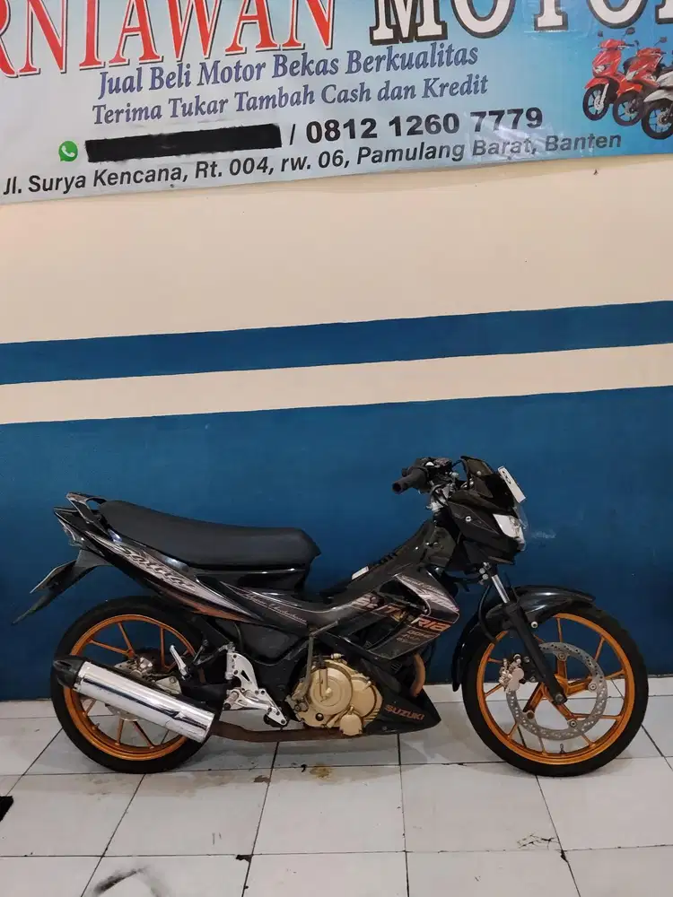 SUZUKI SATRIA FU 2013 PAJAK ON SIAP PAKAI
