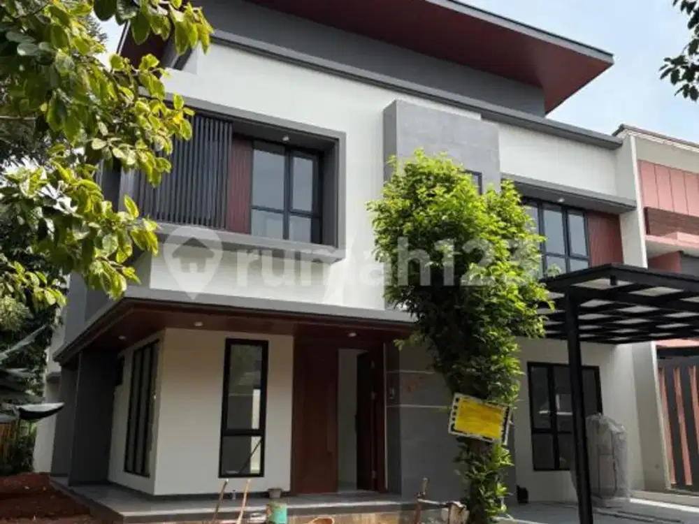Dijual Rumah Baru Hoek Badan - Brand New The Foresta - BSD City