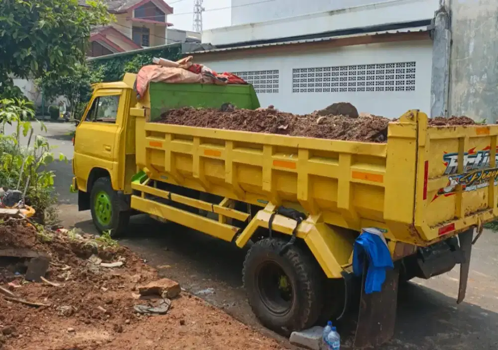 urugan tanah puing bongkaran termurah