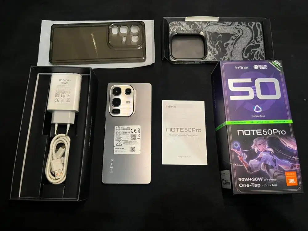 INFINIX NOTE 50 PRO 8/256 99% MULUS LIKE NEW FULLSET ORIGINAL