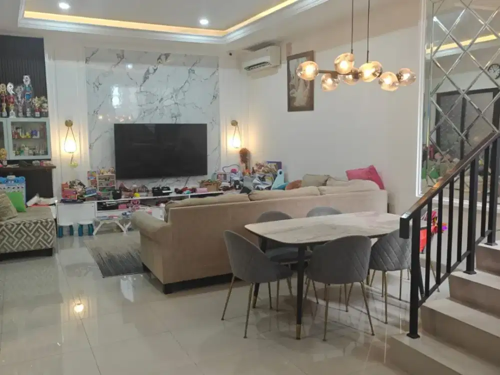 DIJUAL RUMAH MILENIAL PIK 2 EXTENSION UK 8X15 (2 LANTAI) FULL FURNISH BAGUS TERMURAH