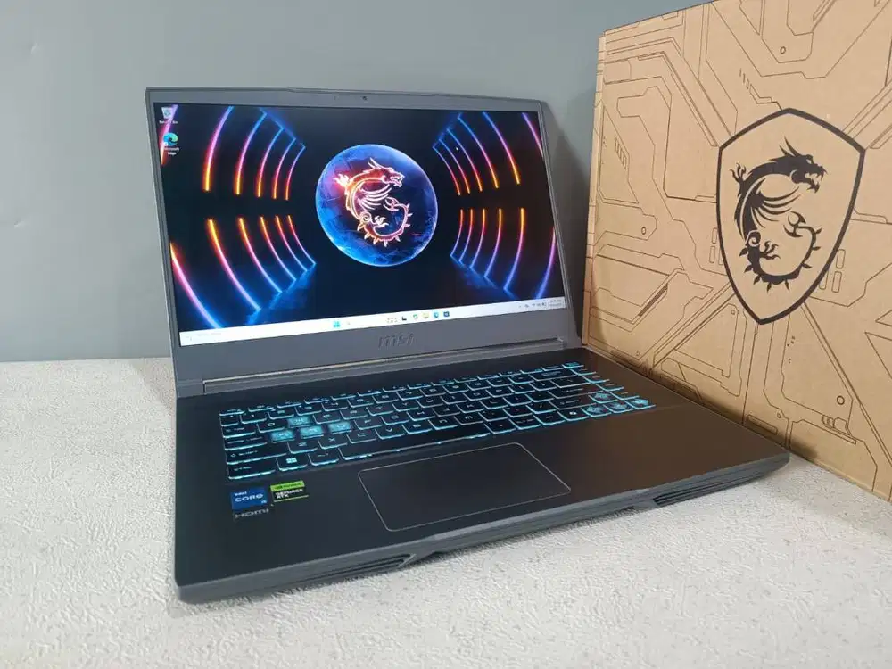 MSI Thin 15 B12UCX RTX 2050 | i5 Gen 12 | GARANSI PANJANG 2027