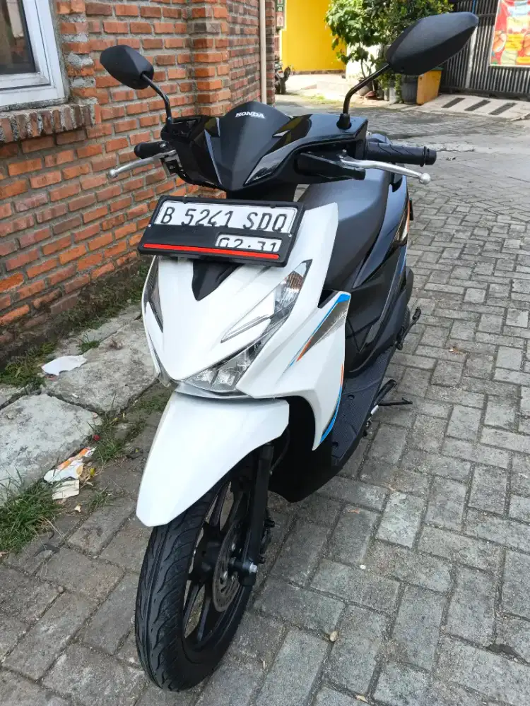 Honda New Beat CBS Alarm 2026 Km Low Mulus Pajak On Panjang
