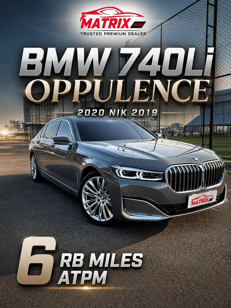 Bmw 740Li Oppulence 2020 nik 2019