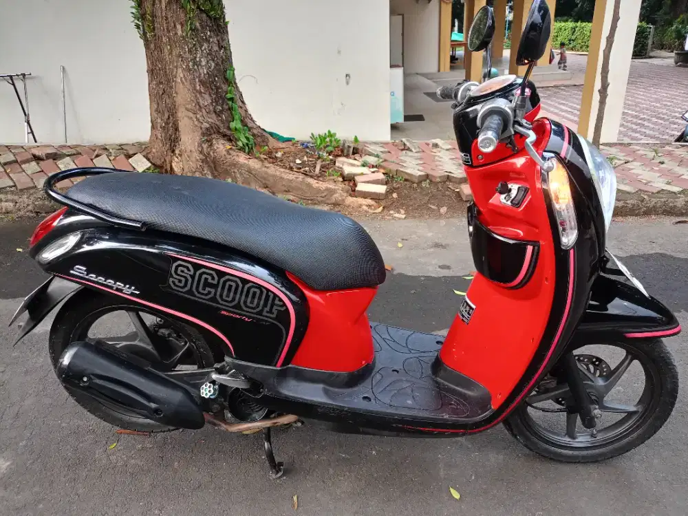 Honda Scoopy fi stater kasar