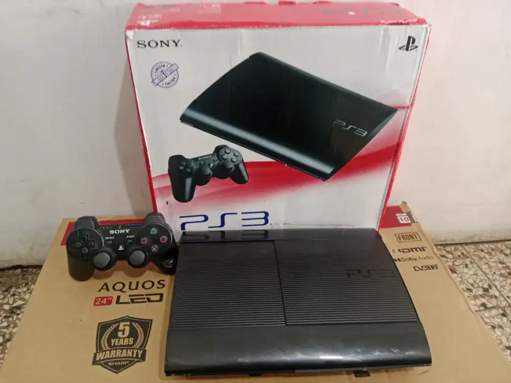 PS3 Superslim 500GB Murah Seri 43 Slim 42 Fullgame 30 Bekas 25 bekas
