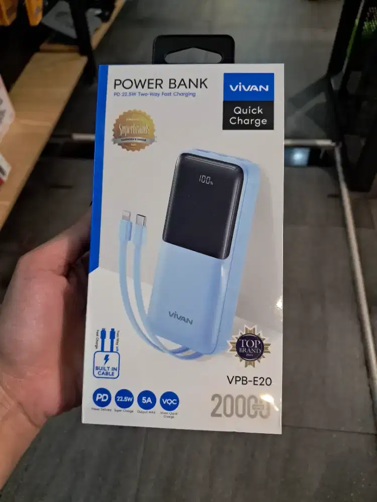 powerbank vivan vpb e20