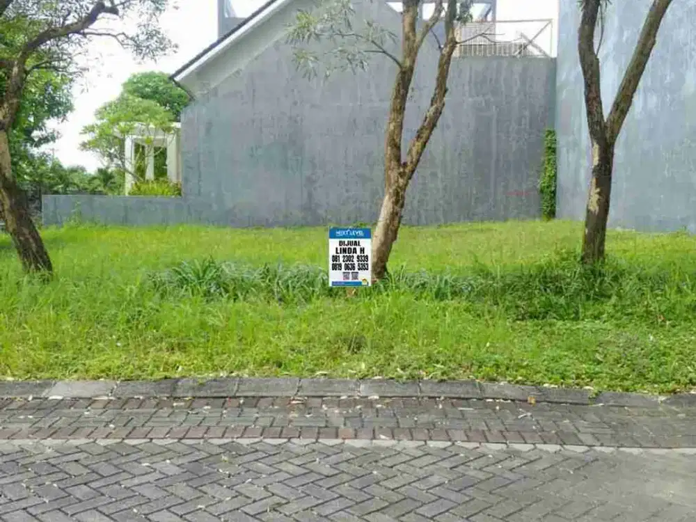 Dijual Kavling siap bangun di Kingstown Citra Land Surabaya