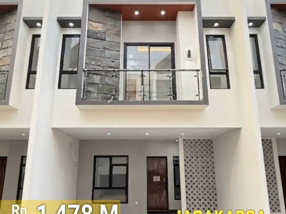 MBV352 Rumah Cantik 2 Lt dalam Cluster dekat Akses Tol Brigif di Jagakarsa