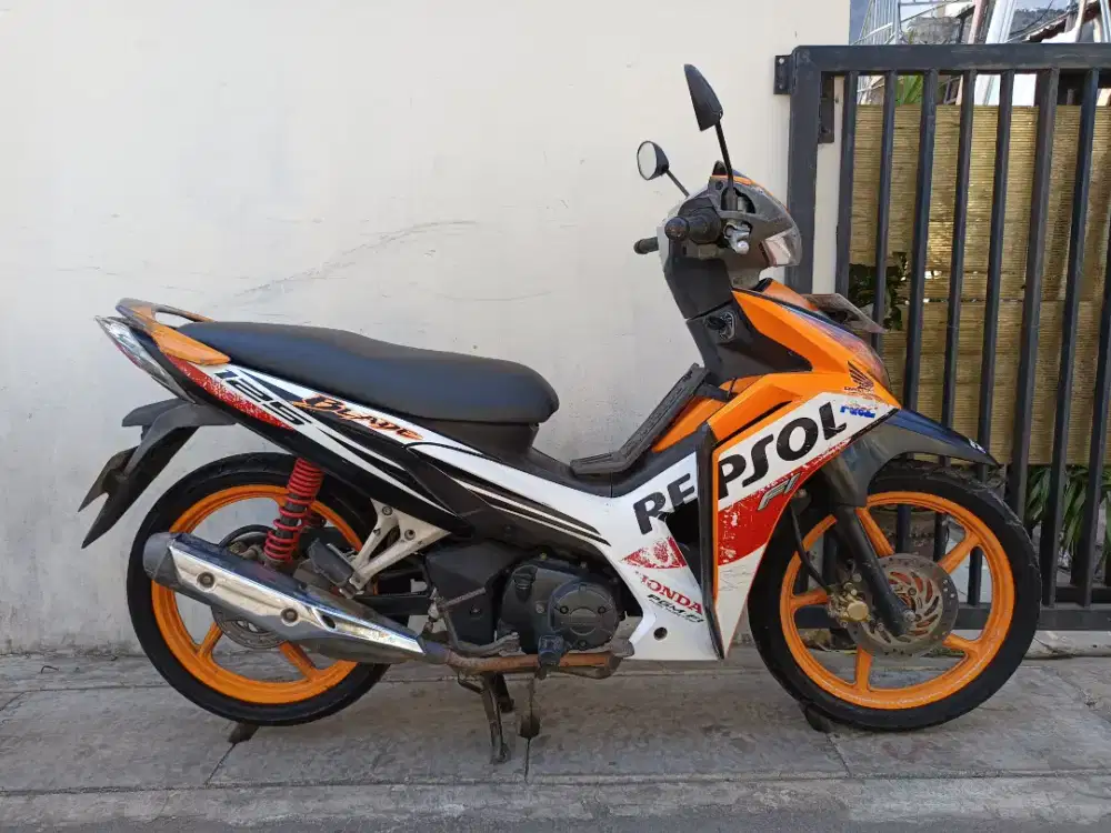 Honda blade fi 125 2014 lengkap siap pakai