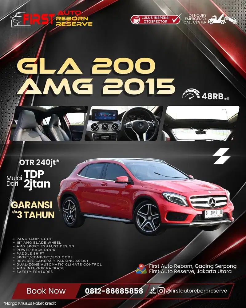 (TDP2jt) GLA 200 AMG 2015