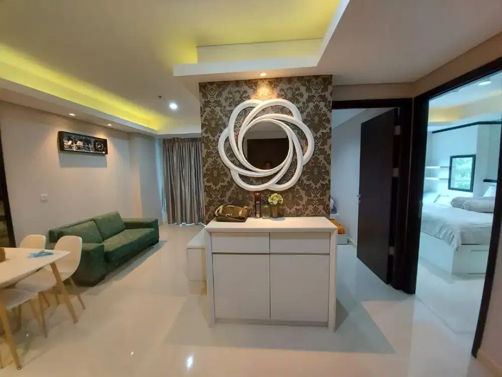 Jual apartmen borneo bay 2br luas full furnished