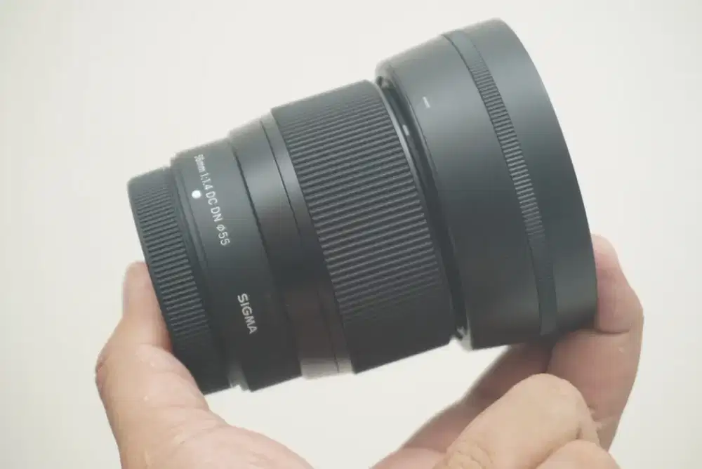 SIGMA 56mm F1.4 DC DN FUJI FUJIFILM 56 mm F/1.4 Lensa FIX