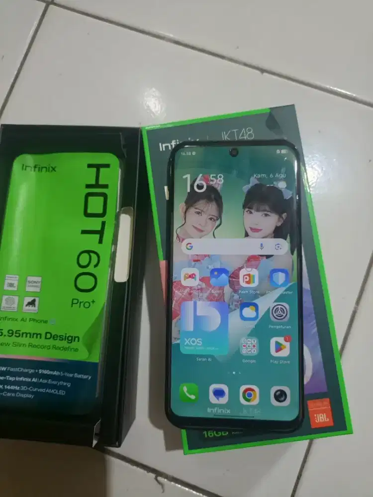 Infinix hot 60pro plus ram 8/256