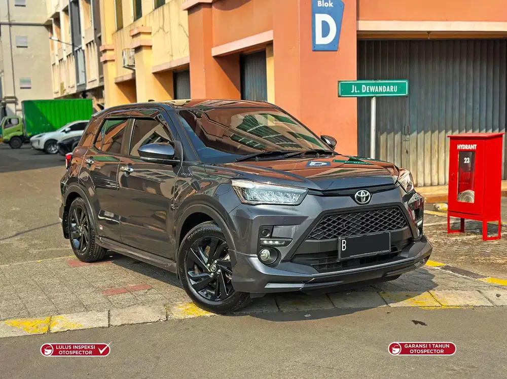 KM 40 Raize 1.0 GR Sport TSS 2021 Cvt matic Toyota Abu Grey DP minim