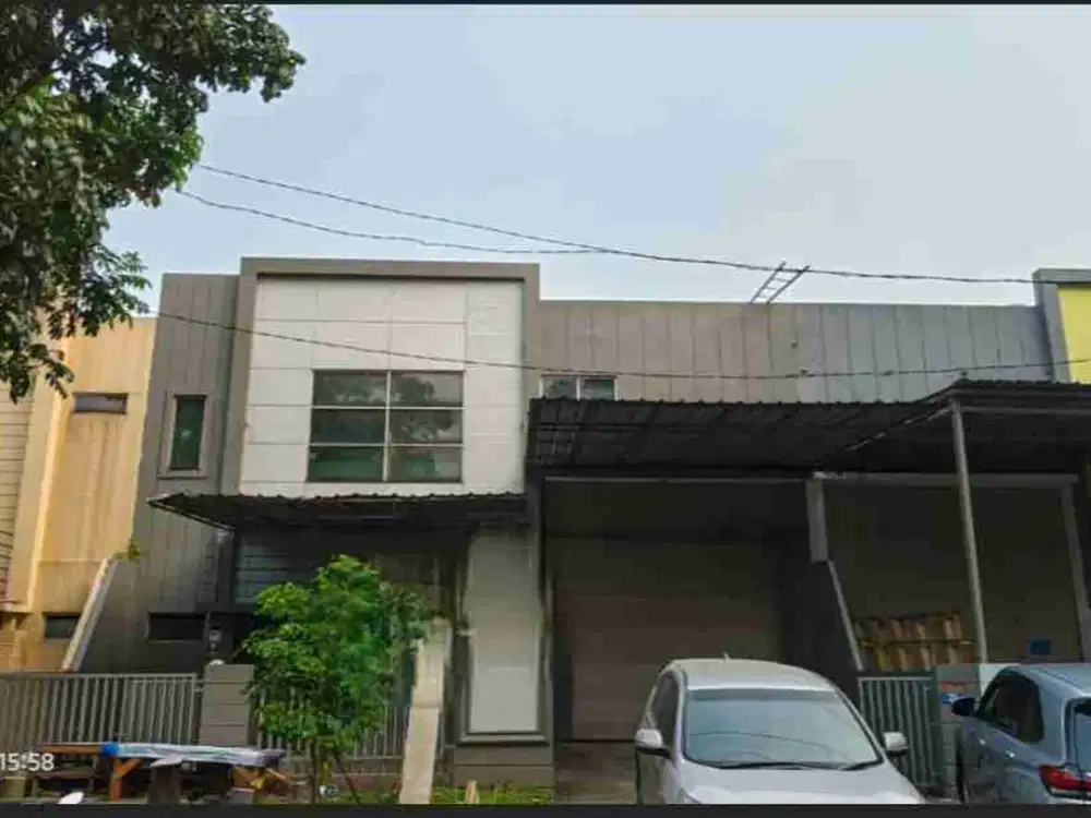 Disewakan Gudang Siap Pakai Ada Kantor 2 Lantai Pergudangan Taman tekno BSD CITY