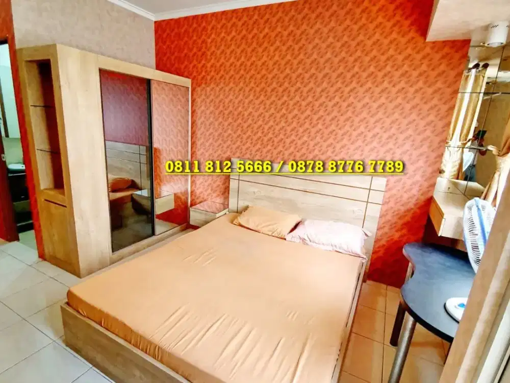 For Rent/Sale TERMURAH! Apartemen Maple Park Studio Furnished Minimalis Kemayoran Sunter Jakarta (WN)