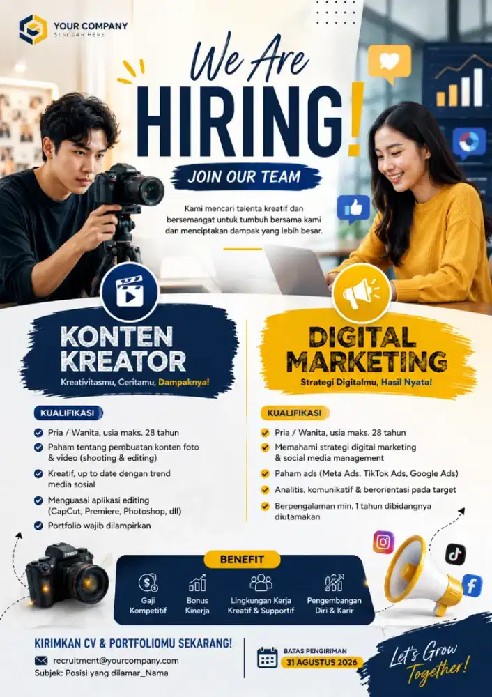 Lowongan Digital Marketing