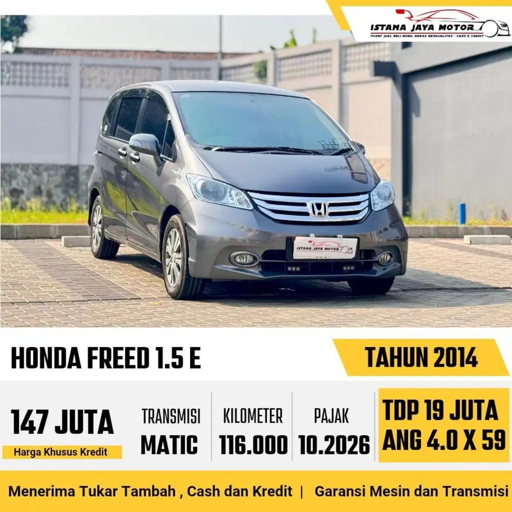 Honda Freed PSD AT th 2014 #istana jaya motor