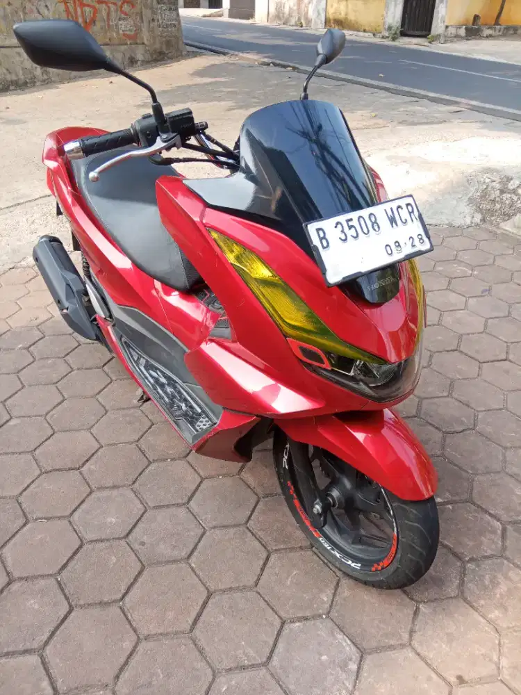 PCX 160 CBS ISS 2023 REDGLOSSY MULUSS DAN GRESS