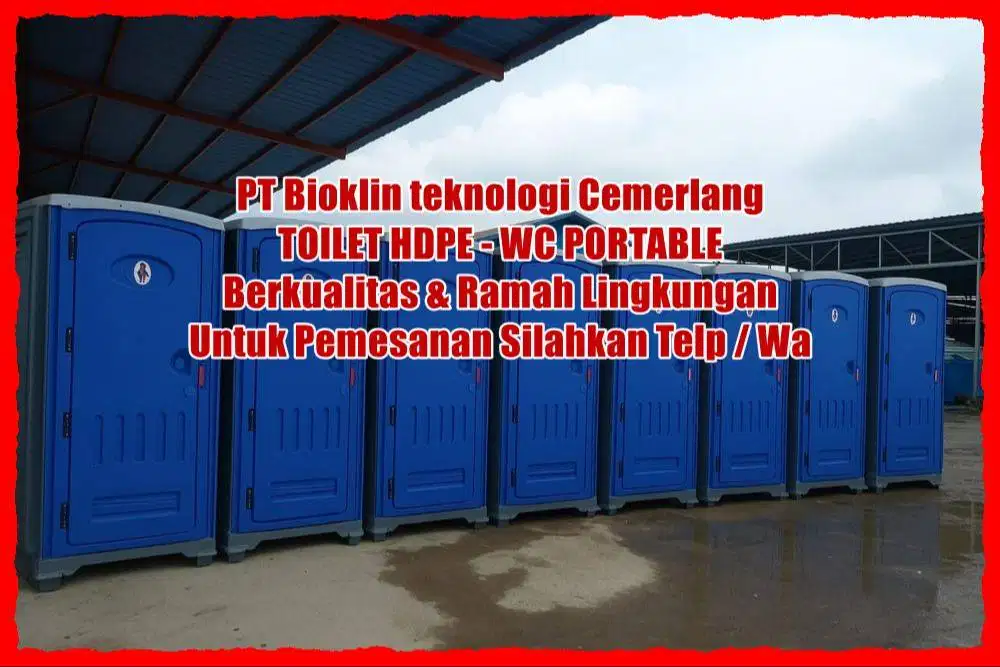 TOILET KOKOH HDPE - TOILET PORTABLE HDPE - TOILET VVIP
