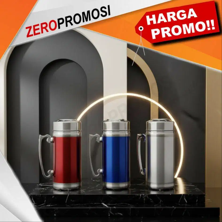 Souvenir Mug Stainless Magnet 450ml Custom Logo untuk Corporate Gift