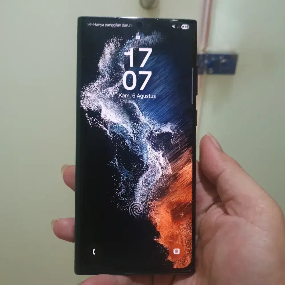 Dijual samsung s22 ultra warna hitam mulus SEIN