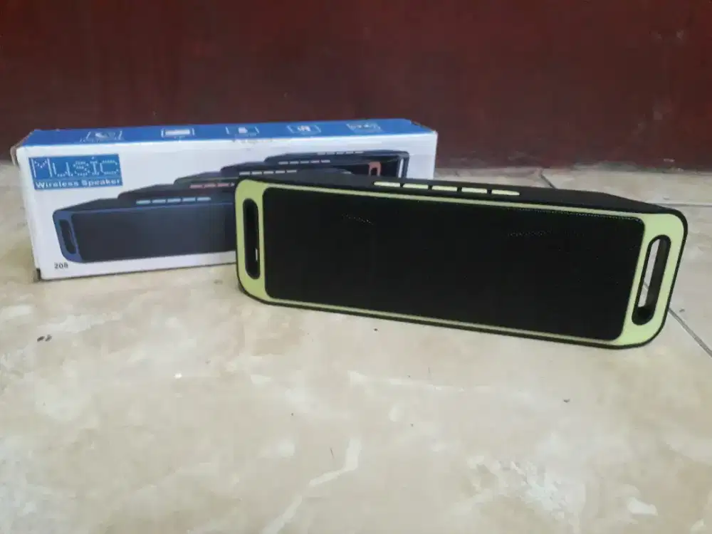 Speker mini bluetooth baru ada box normal poris cipondoh