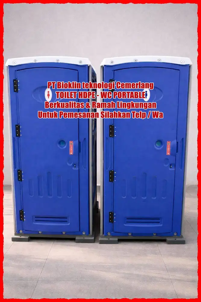 TOILET PROYEK BAHAN HDPE PREMIUM - TOILET PROYEK HDPE