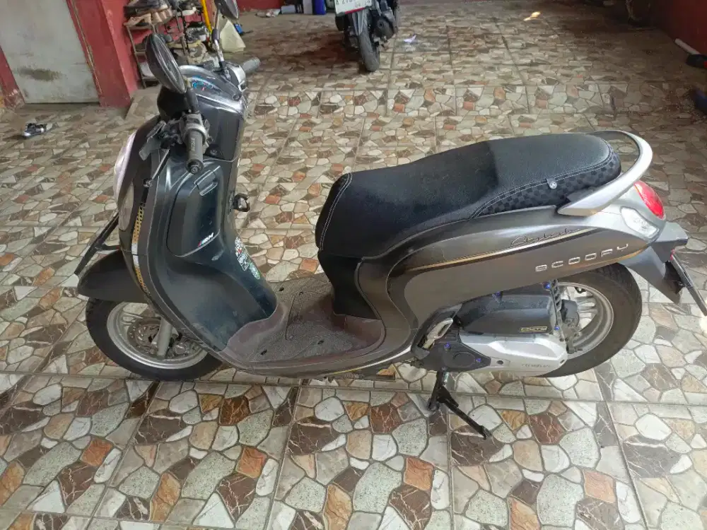 Scoopy 2023 brown pajak idup