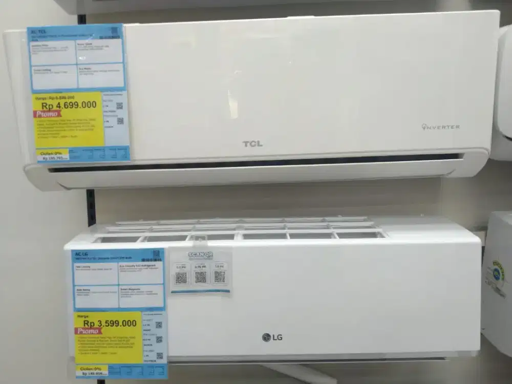 AC TCL 05 PK free pengiriman