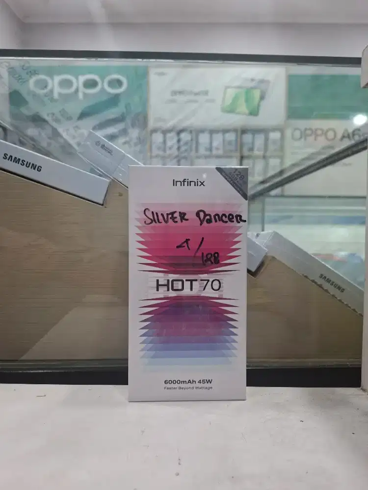 INFINIX HOT 70 4/128 NEW MURAH GARANSI RESMI