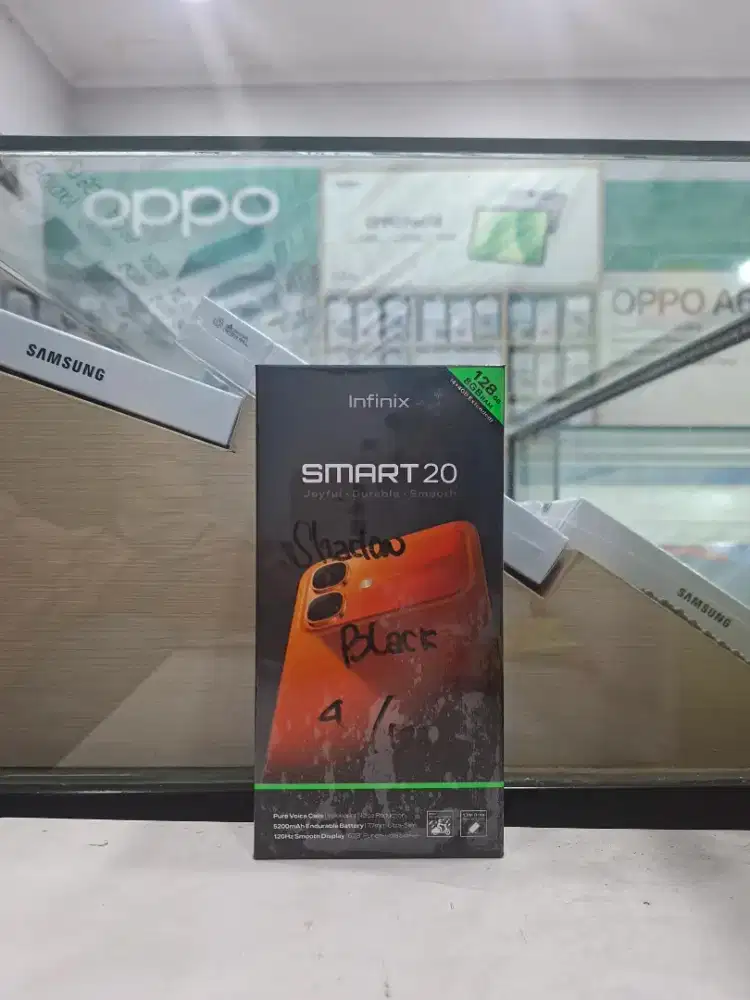 INFINIX SMART 20 4/128 NEW MURAH GARANSI RESMI