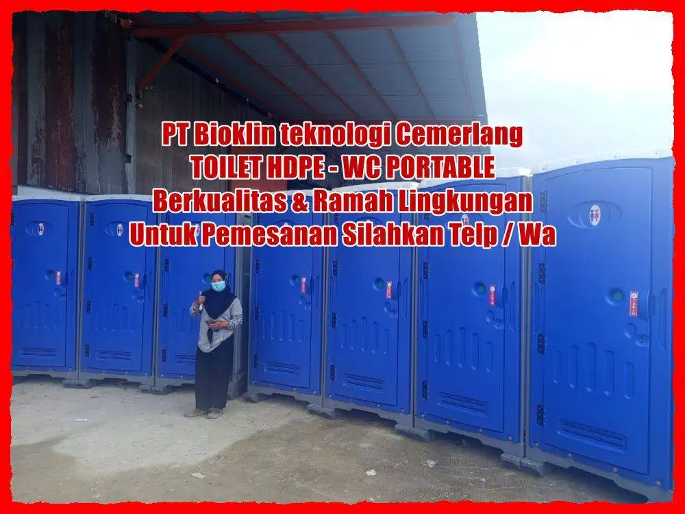 TOILET HDPE - TOILET VVIP HDPE - TOILET PORTABLE HDPE - TOILET PORTABL