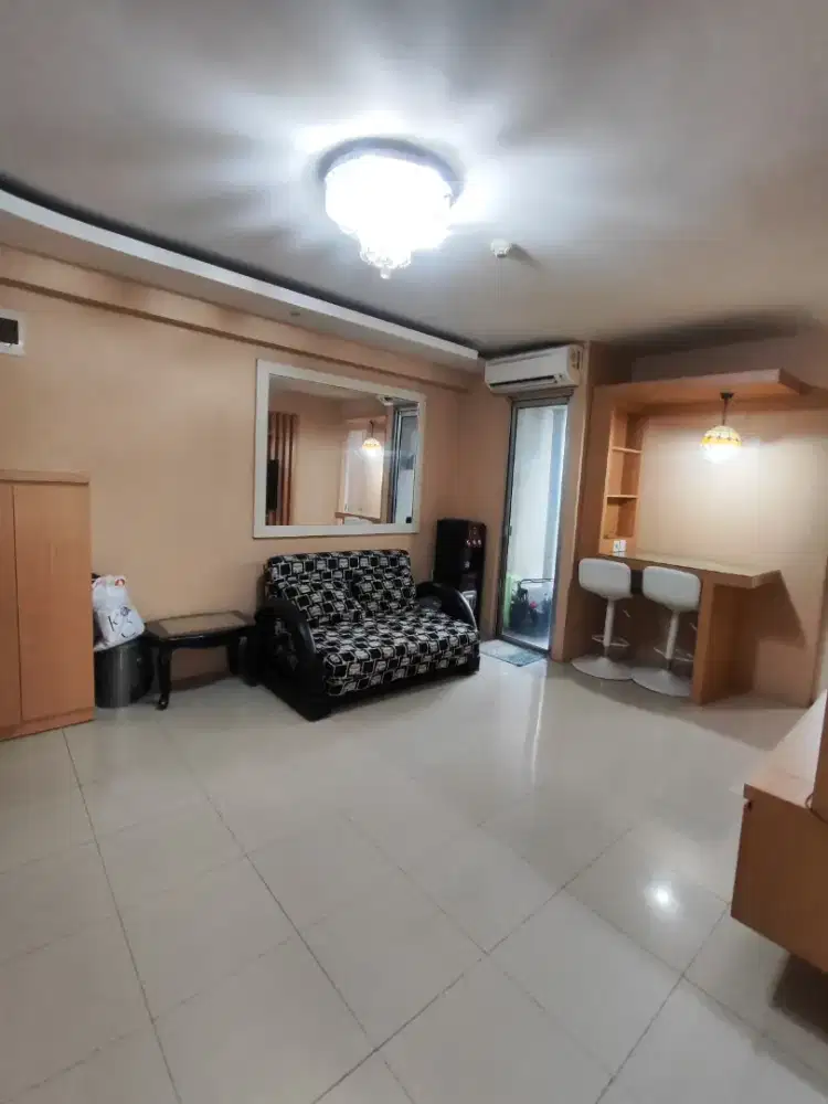 Disewakan apartemen Bassura City tipe 3BR renov jadi 2BR waterheater