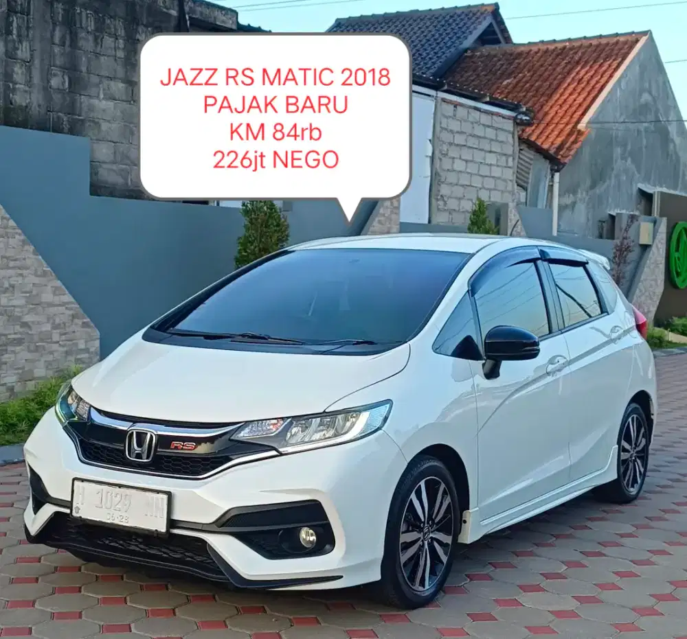 HONDA JAZZ RS MATIC 2018' PAJAK BARU