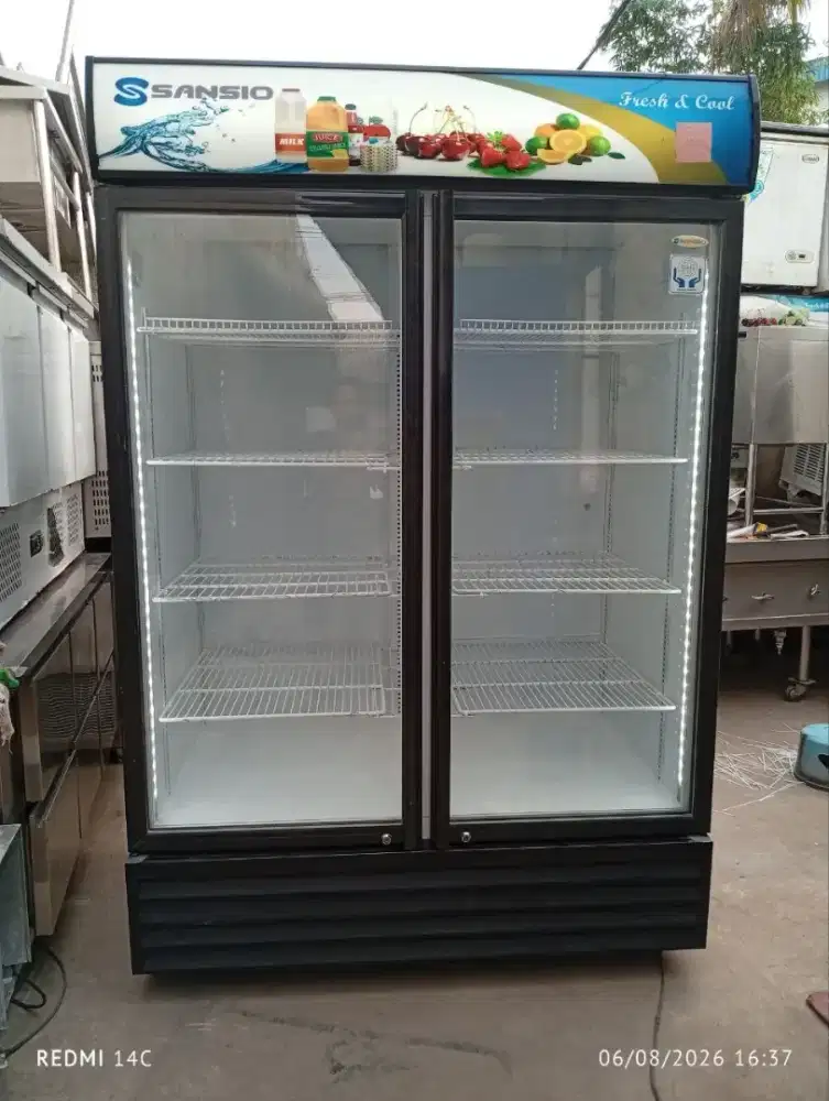 Upride display cooler sansio 2 pintu