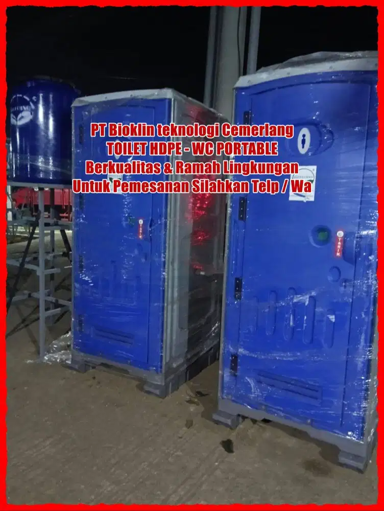 TOILET VVIP HDPE - TOILET PORTABLE - TOILET HDPE