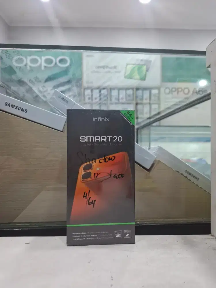 INFINIX SMART 20 4/64 NEW MURAH GARANSI RESMI
