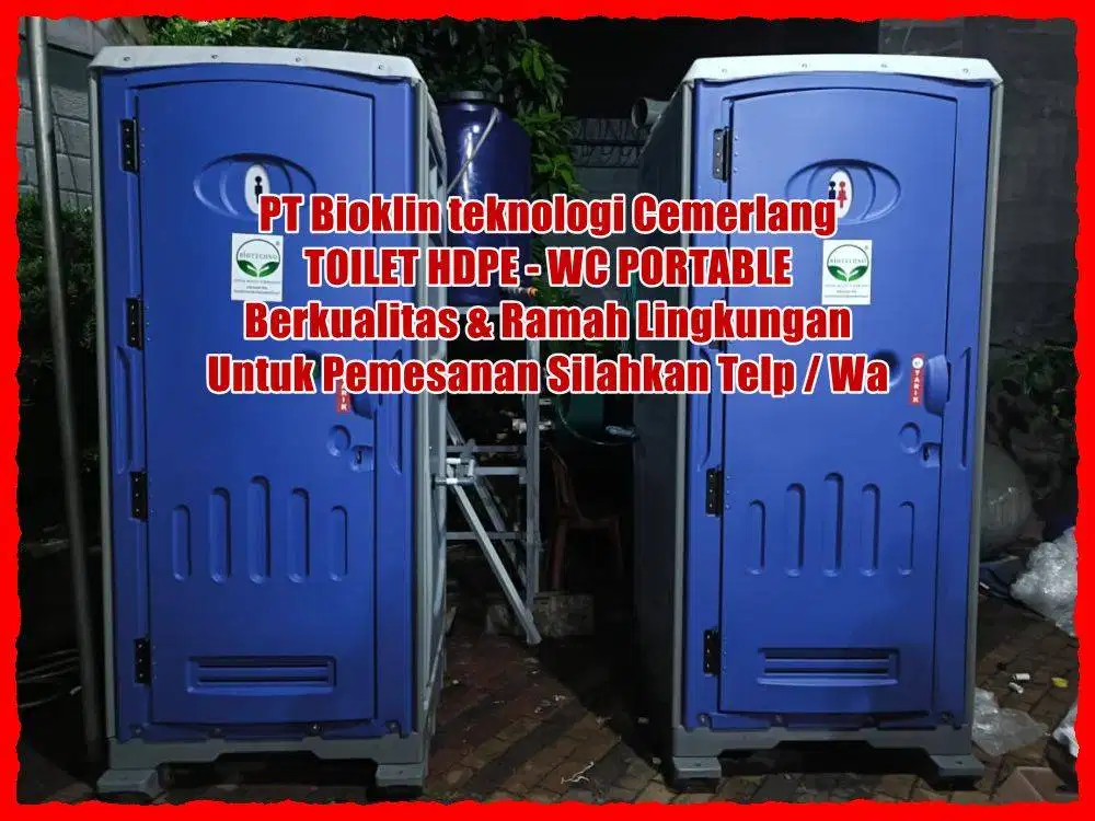 TOILET PREMIUM HDPE - TOILET PORTABLE - TOILET HDPE - wc hdpe