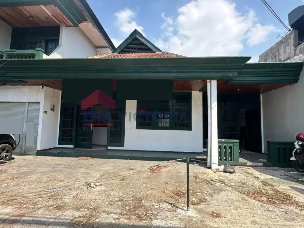 Rumah Disewakan Tidar Malang Pinggir Jalan Utama Cocok Cafe Kantor Usaha