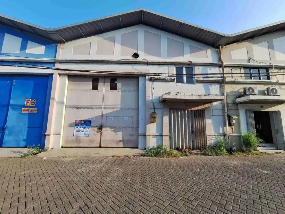 Dijual Gudang bonus Kantor 2 Lantai