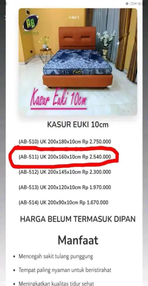 Kasur kesehatan